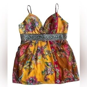 Y2K vintage Meghan Los Angeles tank top blouse